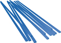 Wachsprofil in Stangen, Abschlussleiste, blau, 2,0 mm x 1,0 mm