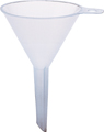 Funnel for powder and liquid
