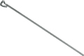 Noninium® eyelet clasp, round 0.70 mm / 28