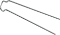 Noninium® Adamsklammer, Länge 7 mm