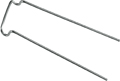 Noninium® Adamsklammer, Länge 12 mm