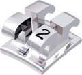 equilibrium® 2, Metallbracket, Zahn 32, 0° Torque, 0° Angulation, Ricketts® Universal 18