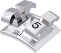 equilibrium® 2, Metallbracket, Zahn 35, 0° Torque, 0° Angulation, Ricketts® Universal 18