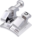 equilibrium® 2, Metallbracket mit Häkchen, Zahn 25, -7° Torque, 0° Angulation, McLaughlin-Bennett-Trevisi** 18