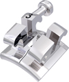 equilibrium® 2, Metallbracket mit Häkchen, Zahn 13, +7° Torque, +5° Angulation, Ricketts® Universal 18