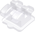 discovery® pearl, bracket en céramique, dent 41, torque -1°, angulation 0°, Roth 18