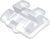 discovery® pearl, bracket en céramique, dent 45, torque -17°, angulation +2°, McLaughlin-Bennett-Trevisi** 18