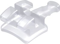 discovery® pearl, bracket en céramique avec crochet, dent 23, torque 0°, angulation +8°, McLaughlin-Bennett-Trevisi** 18