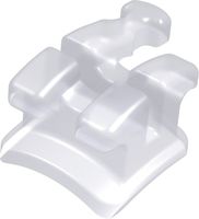 discovery® pearl, bracket en céramique avec crochet, dent 24, torque -7°, angulation 0°, McLaughlin-Bennett-Trevisi** 18