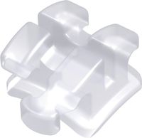 discovery® pearl, bracket en céramique avec crochet, dent 33, torque 0°, angulation +3°, McLaughlin-Bennett-Trevisi** 18