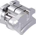 discovery® sl, selbstligierendes Metallbracket mit Häkchen, Zahn 33, -11° Torque, +7° Angulation, Roth 22