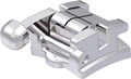 discovery® sl, selbstligierendes Metallbracket mit Häkchen, Zahn 43, -11° Torque, +7° Angulation, Roth 22