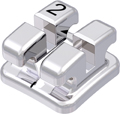 discovery®, Metallbracket, Zahn 12, 0° Torque, 0° Angulation, Standard Edgewise 22
