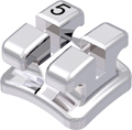 discovery®, Metallbracket, Zahn 15, 0° Torque, 0° Angulation, Standard Edgewise 22