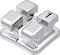 discovery®, Metallbracket, Zahn 21, 0° Torque, 0° Angulation, Standard Edgewise 22