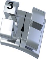 equilibrium® 2, Metallbracket, Zahn 13, -2° Torque, +13° Angulation, Roth 22