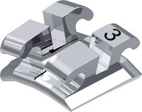 equilibrium® 2, Metallbracket, Zahn 23, -2° Torque, +13° Angulation, Roth 22