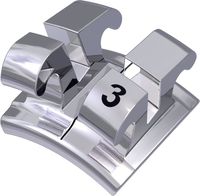equilibrium® 2, Metallbracket, Zahn 33, -11° Torque, +7° Angulation, Roth 22