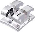 equilibrium® 2, bracket en métal, dent 31, torque 0°, angulation 0°, Standard Edgewise 22