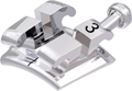 equilibrium® 2, Metallbracket mit Häkchen, Zahn 23, -2° Torque, +13° Angulation, Roth 22