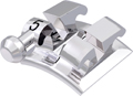equilibrium® 2, Metallbracket mit Häkchen, Zahn 45, -22° Torque, 0° Angulation, Roth 22