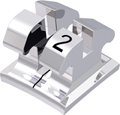 equilibrium® mini, Metallbracket, Zahn 32, -1° Torque, 0° Angulation, Roth 22