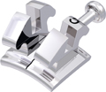 equilibrium® mini, Metallbracket mit Häkchen, Zahn 15, -7° Torque, 0° Angulation, McLaughlin-Bennett-Trevisi** 22