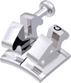 equilibrium® mini, Metallbracket mit Häkchen, Zahn 25, -7° Torque, 0° Angulation, McLaughlin-Bennett-Trevisi** 22