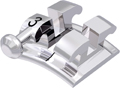 equilibrium® mini, Metallbracket mit Häkchen, Zahn 43, 0° Torque, +3° Angulation, McLaughlin-Bennett-Trevisi** 22