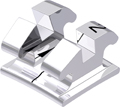 equilibrium® mini, Metallbracket, Zahn 22, +10° Torque, +8° Angulation, McLaughlin-Bennett-Trevisi** 22