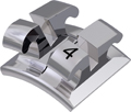 equilibrium® ti, Titanbracket, Zahn 34, -17° Torque, 0° Angulation, Roth 22