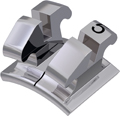equilibrium® ti, Titanbracket, Zahn 25, -7° Torque, 0° Angulation, McLaughlin-Bennett-Trevisi** 22