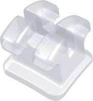 discovery® pearl, bracket en céramique, dent 12, torque +8°, angulation +9°, Roth 22