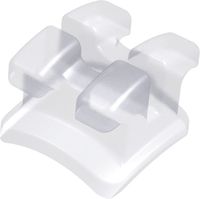 discovery® pearl, bracket en céramique, dent 24, torque -7°, angulation 0°, Roth 22
