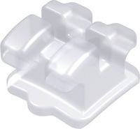 discovery® pearl, bracket en céramique, dent 31, torque -1°, angulation 0°, Roth 22