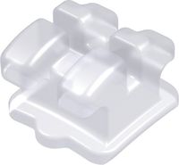 discovery® pearl, bracket en céramique, dent 32, torque -1°, angulation 0°, Roth 22