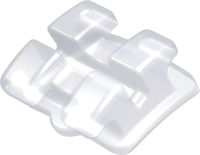 discovery® pearl, bracket en céramique, dent 35, torque -22°, angulation 0°, Roth 22