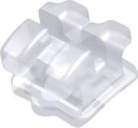 discovery® pearl, bracket en céramique, dent 41, torque -6°, angulation 0°, McLaughlin-Bennett-Trevisi** 22