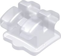 discovery® pearl, bracket en céramique, dent 42, torque -6°, angulation 0°, McLaughlin-Bennett-Trevisi** 22