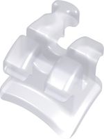 discovery® pearl, bracket en céramique avec crochet, dent 13, torque -2°, angulation +13°, Roth 22