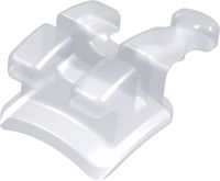 discovery® pearl, bracket en céramique avec crochet, dent 15, torque -7°, angulation 0°, Roth 22
