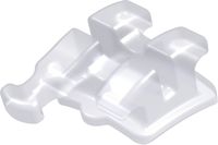 discovery® pearl, bracket en céramique avec crochet, dent 43, torque -11°, angulation +7°, Roth 22