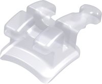 discovery® pearl, bracket en céramique avec crochet, dent 14, torque -7°, angulation 0°, McLaughlin-Bennett-Trevisi** 22