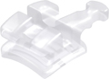 discovery® pearl, bracket en céramique avec crochet, dent 23, torque 0°, angulation +8°, McLaughlin-Bennett-Trevisi** 22
