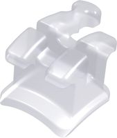discovery® pearl, bracket en céramique avec crochet, dent 25, torque -7°, angulation 0°, McLaughlin-Bennett-Trevisi** 22