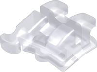discovery® pearl, bracket en céramique avec crochet, dent 43, torque 0°, angulation +3°, McLaughlin-Bennett-Trevisi** 22