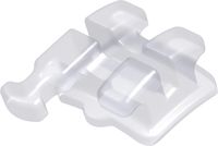 discovery® pearl, bracket en céramique avec crochet, dent 44, torque -12°, angulation +2°, McLaughlin-Bennett-Trevisi** 22