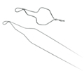 remanium® Kobayashi Ligatur, rund 0,30 mm / 12, kurz