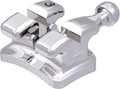 discovery®, Metallbracket mit Häkchen, Zahn 23, +7° Torque, +5° Angulation, Ricketts® – IV. Dim., Universal / Hilgers 18
