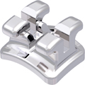 discovery®, Metallbracket, Zahn 15-14 / 24-25 / 44 / 34, 0° Torque, 0° Angulation, Ricketts® Universal 18